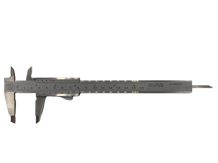 CALIBRADOR MECANICO 6″-150 MM X 0.05 INOX CHROM SOMET